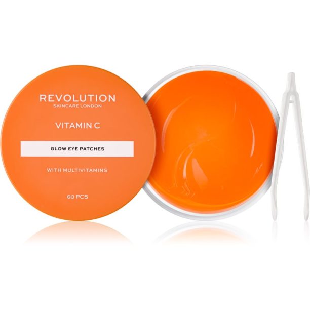 Revolution Skincare Vitamin C With Multivitamins хидрогелова маска за зоната около очите за освежаване и хидратация 60 бр. на ниска цена