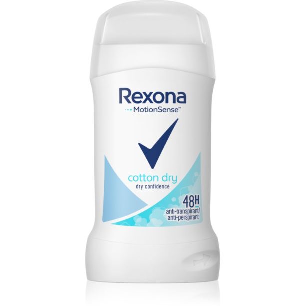 Rexona Cotton Dry твърд антиперспирант 40 мл.