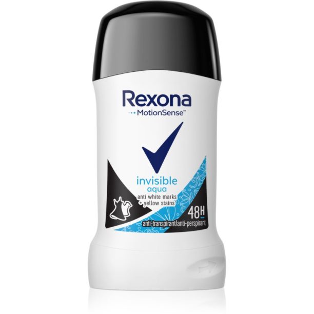 Rexona Invisible Antiperspirant антиперспирант Aqua 40 мл.