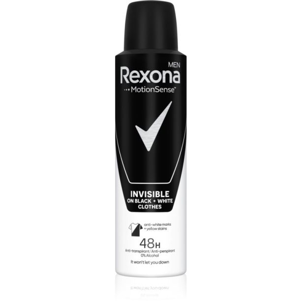 Rexona Invisible on Black + White Clothes антиперспирант-спрей 48 часа 150 мл.