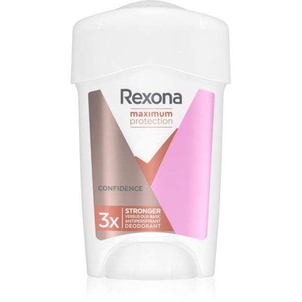 Rexona Maximum Protection Antiperspirant крем-антиперспирант срещу силно изпотяване Confidence 45 мл. на ниска цена