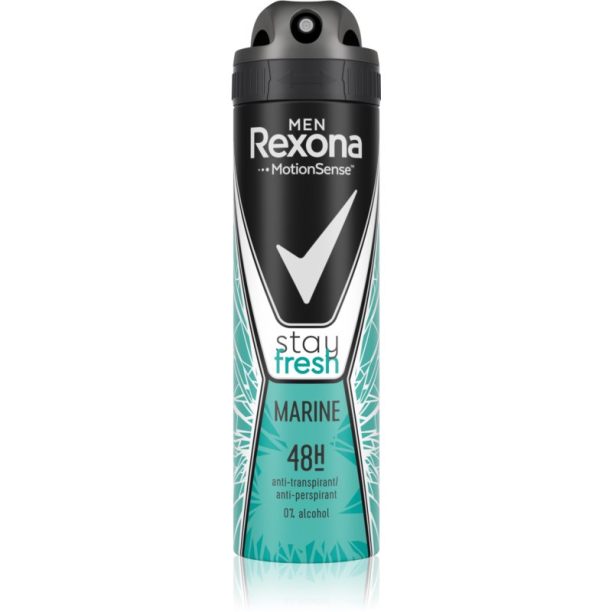 Rexona Men Stay Fresh Marine антиперспирант-спрей 48 часа 150 мл.