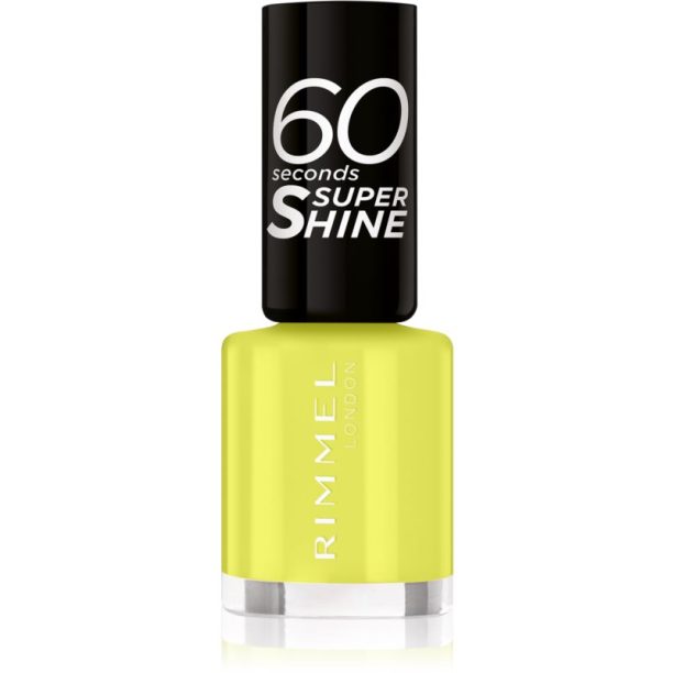 Rimmel 60 Seconds Super Shine лак за нокти цвят 155 Beach Breeze Please 8 мл.