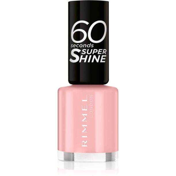 Rimmel 60 Seconds Super Shine лак за нокти цвят 262 Ring A Ring O´Roses 8 мл. на ниска цена