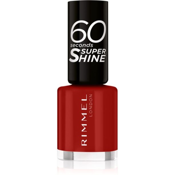 Rimmel 60 Seconds Super Shine лак за нокти цвят 315 Queen Of Tarts 8 мл.