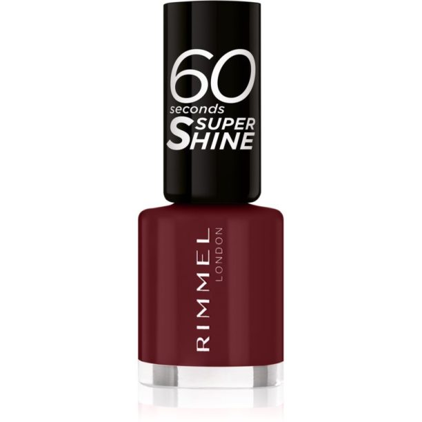 Rimmel 60 Seconds Super Shine лак за нокти цвят 340 Berries And Cream 8 мл. на ниска цена