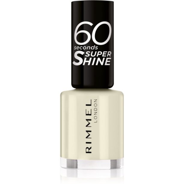 Rimmel 60 Seconds Super Shine лак за нокти цвят 730 Silver Bullet 8 мл. на ниска цена