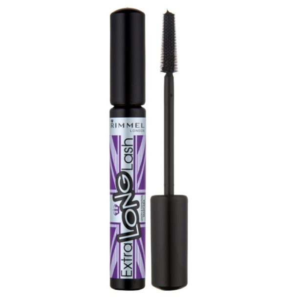 Rimmel Extra Long Lash спирала за удължаване и разделяне на миглите цвят 003 Extreme Black 8 мл.