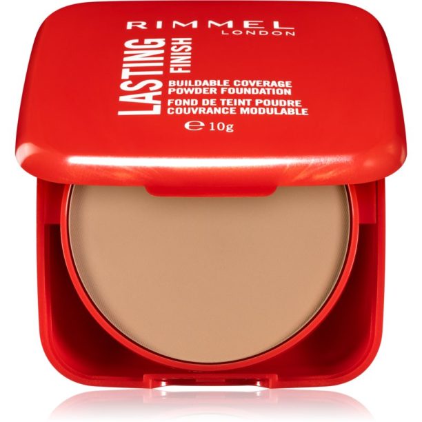 Rimmel Lasting Finish Buildable Coverage нежна компактна пудра цвят 005 Ivory 7 гр. на ниска цена