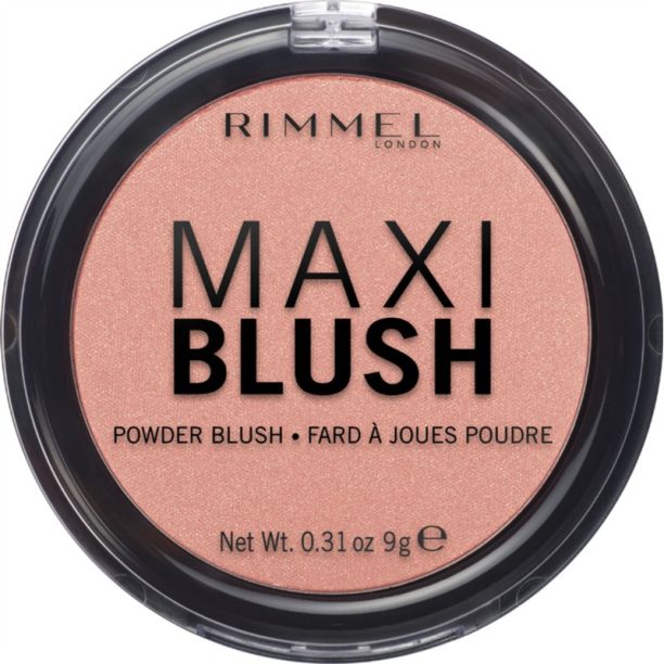 Rimmel Maxi Blush руж - пудра цвят 001 Third Base 9 гр. на ниска цена