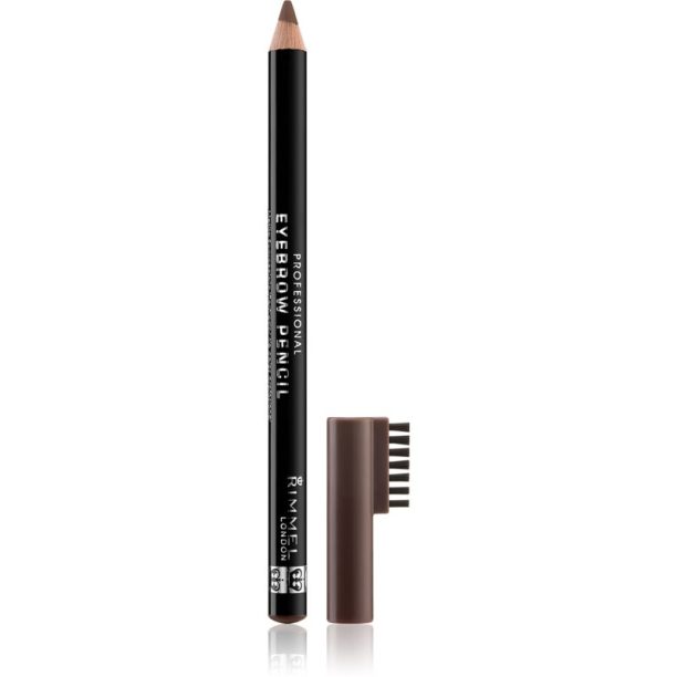 Rimmel Professional молив за вежди цвят 001 Dark Brown 1.4 гр.