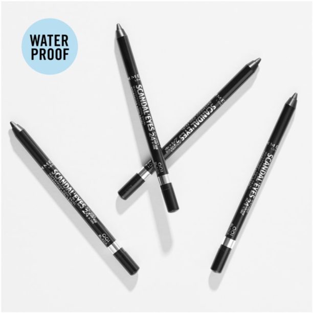 Rimmel ScandalEyes Waterproof Kohl Kajal водоустойчив молив за очи цвят 008 Blue 1.3 гр. купи на топ цена