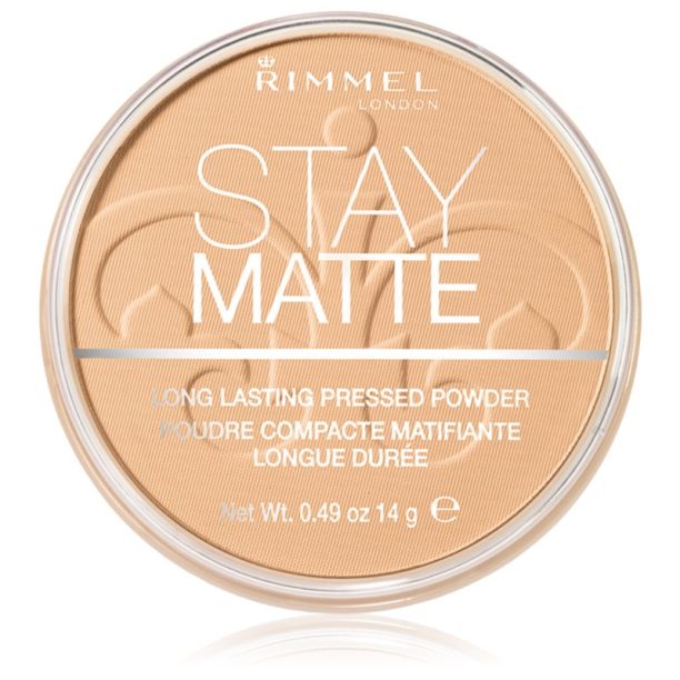 Rimmel Stay Matte пудра цвят 006 Warm Beige  14 гр. на ниска цена