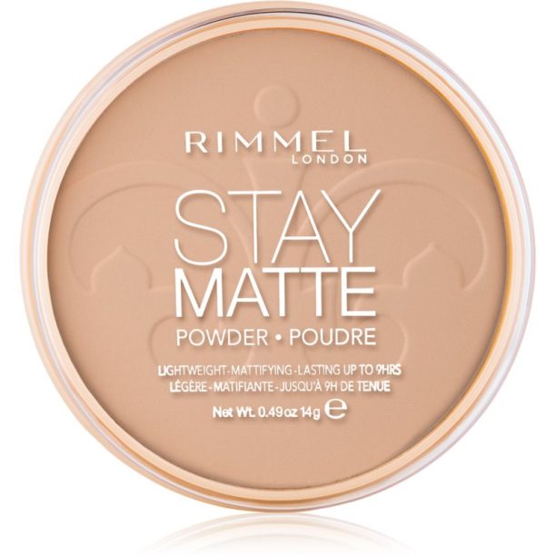 Rimmel Stay Matte пудра цвят 008 Cashmere 14 гр. на ниска цена