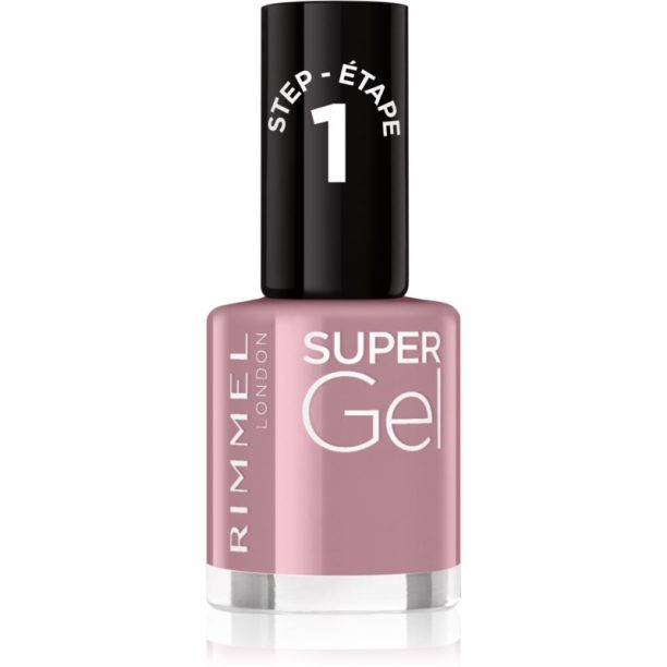 Rimmel Super Gel гел лак за нокти без използване на UV/LED лампа цвят 023 Grape Sorbet 12 мл. на ниска цена