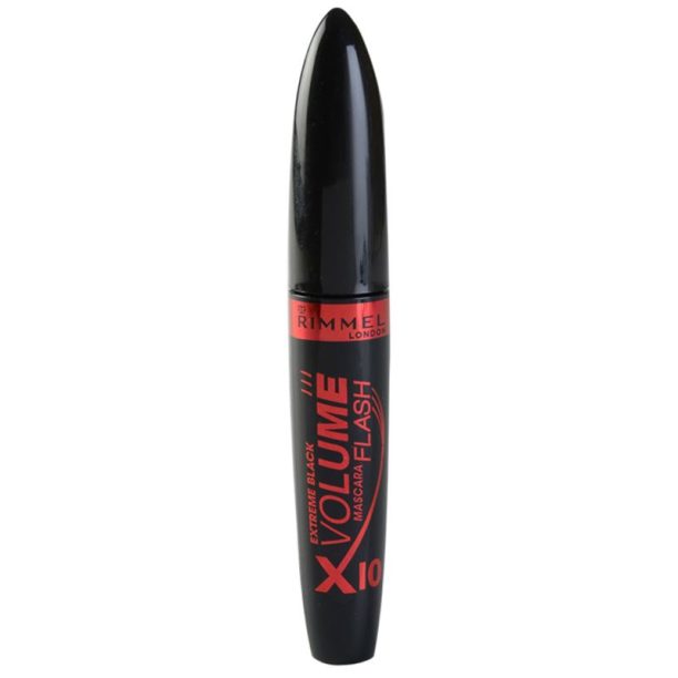 Rimmel Volume Flash X10 Extreme Black спирала за обем и сгъстяване на миглите цвят 001 Extreme Black 8 мл. на ниска цена