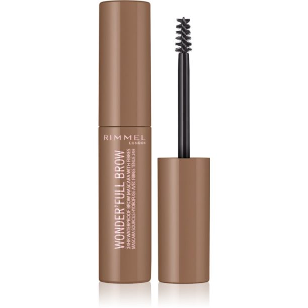 Rimmel Wonder'Full Brow спирала за вежди водоустойчив цвят 001 Light 4.5 мл. на ниска цена