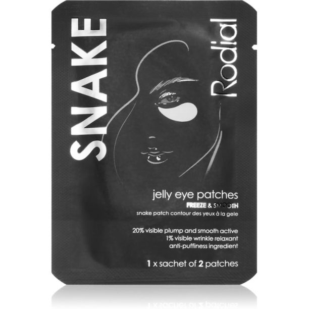 Rodial Snake Jelly Eye Patches хидрогелова маска за зоната около очите 4x2 бр. на ниска цена