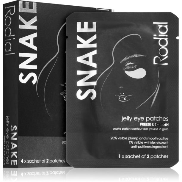 Rodial Snake Jelly Eye Patches хидрогелова маска за зоната около очите 4x2 бр.