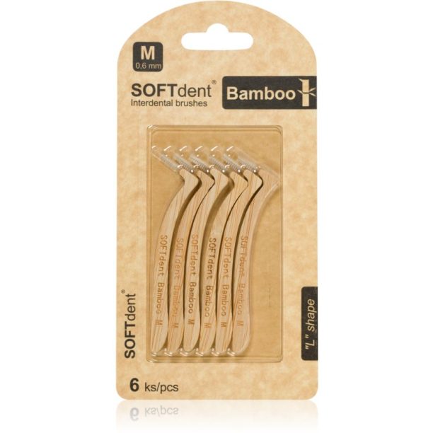 SOFTdent Bamboo Interdental Brushes четки за междузъбно пространство от бамбук 0