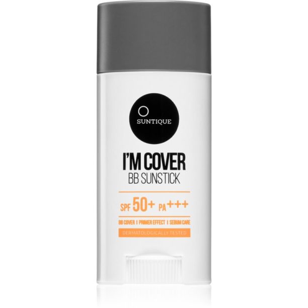 SUNTIQUE I'M COVER BB Sunstick хидратиращ BB крем в стик SPF 50+ 15 гр.