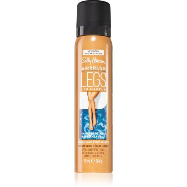 Sally Hansen Airbrush Legs тониращ спрей за крака цвят 002 Medium Glow  75 мл.