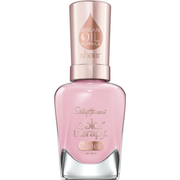 Sally Hansen Color Therapy Sheer подхранващ лак за нокти цвят 537 Tulle Much 14.7 мл.