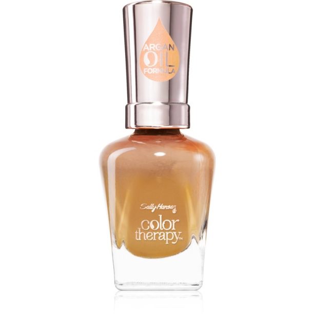 Sally Hansen Color Therapy подхранващ лак за нокти цвят 160 Mud 14.7 мл.