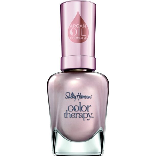 Sally Hansen Color Therapy подхранващ лак за нокти цвят 200 Powder Room 14.7 мл.