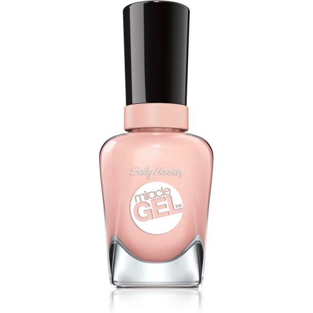 Sally Hansen Miracle Gel™ гел лак за нокти без използване на UV/LED лампа цвят 246 In The Sheer 14