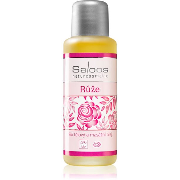 Saloos Bio Body And Massage Oils Rose масажно олио за тяло 50 мл.