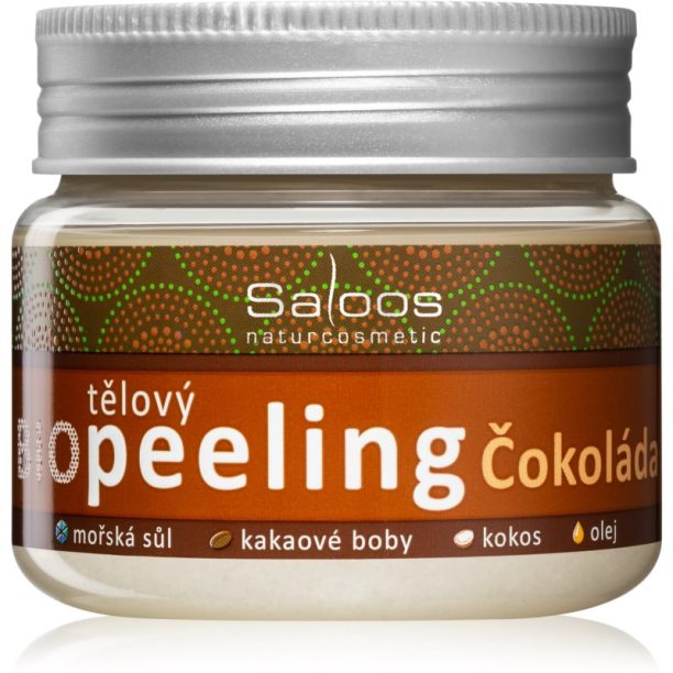 Saloos Bio Peeling Chocolate пилинг за тяло 140 мл.