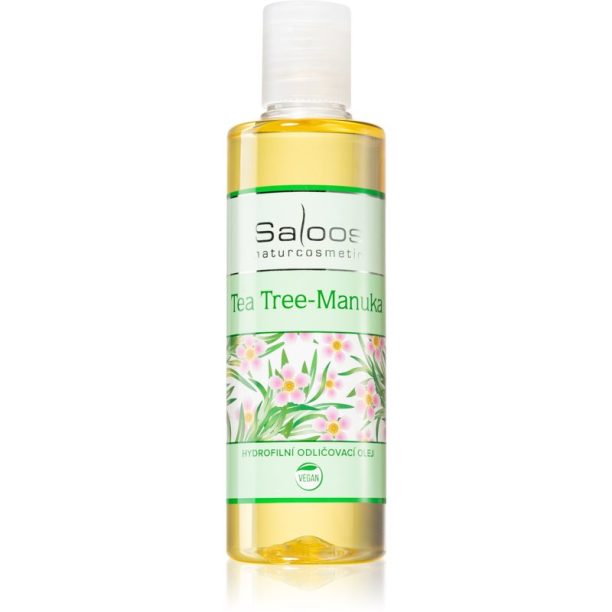 Saloos Make-up Removal Oil Tea Tree-Manuka почистващо и премахващо грима масло 200 мл.