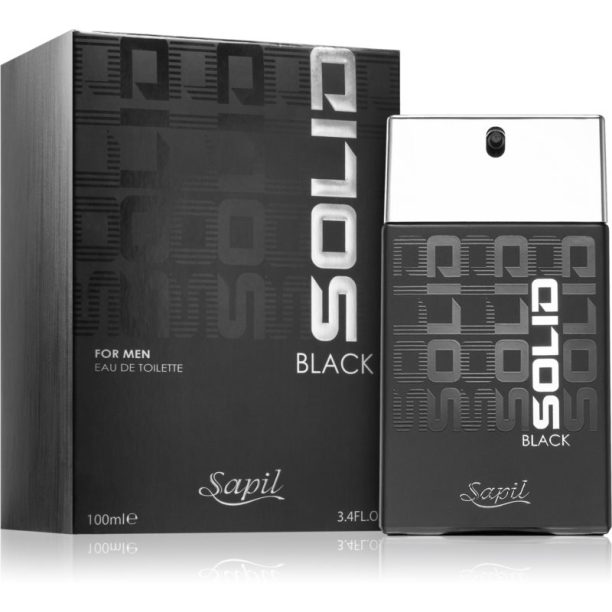 Sapil Solid Black тоалетна вода за мъже 100 мл. на ниска цена