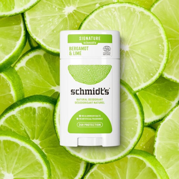 Schmidt's Bergamot + Lime дезодорант стик 75 гр. купи на топ цена