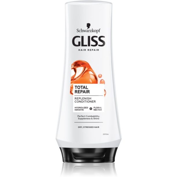 Schwarzkopf Gliss Total Repair интензивен възстановяващ балсам 200 мл.