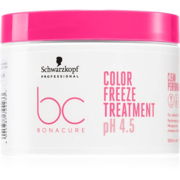 Schwarzkopf Professional BC Bonacure Color Freeze маска  за боядисана коса 500 мл.