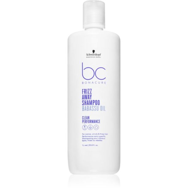 Schwarzkopf Professional BC Bonacure Frizz Away Shampoo шампоан за непокорна коса 1000 мл.