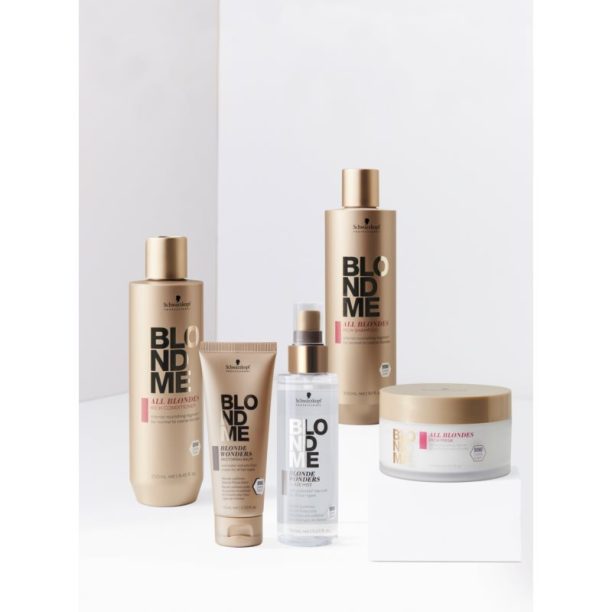 Schwarzkopf Professional Blondme All Blondes Rich подхранваща маска  за груба коса 200 мл. на ниска цена