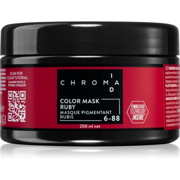 Schwarzkopf Professional Chroma ID Възстановяваща цветна маска за всички видове коса 6-88 250 мл. на ниска цена