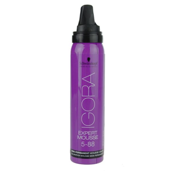 Schwarzkopf Professional IGORA Expert Mousse оцветяващ мус За коса цвят 5-88 Light Brown Red Extra 100 мл. купи на топ цена