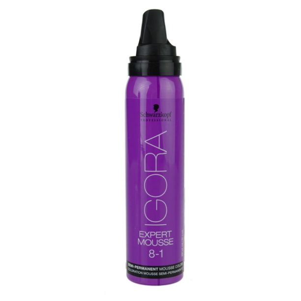 Schwarzkopf Professional IGORA Expert Mousse оцветяващ мус За коса цвят 8-1 Light Blonde Cendré 100 мл. на ниска цена