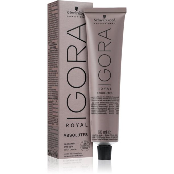 Schwarzkopf Professional IGORA Royal Absolutes боя за коса цвят 6-80 Dark Blonde Red Natural 60 мл.