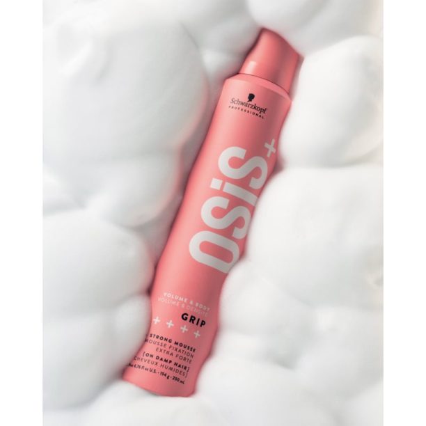 Schwarzkopf Professional Osis+ Grip пяна за коса ултра силна фиксация 200 мл. купи на топ цена