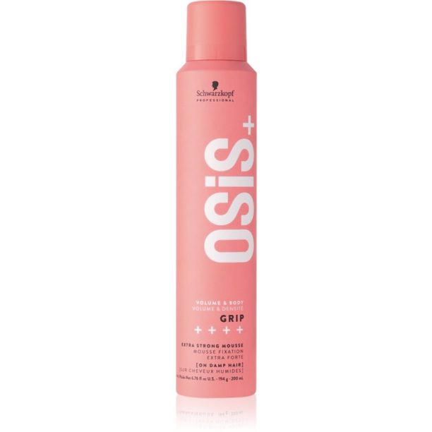 Schwarzkopf Professional Osis+ Grip пяна за коса ултра силна фиксация 200 мл. на ниска цена