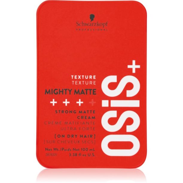 Schwarzkopf Professional Osis+ Mighty Matte матов крем За коса 100 мл. на ниска цена