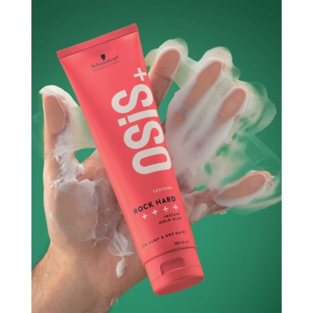 Schwarzkopf Professional Osis+ Rock Hard фиксиращо лепило за максимална фиксация 150 мл. купи на топ цена