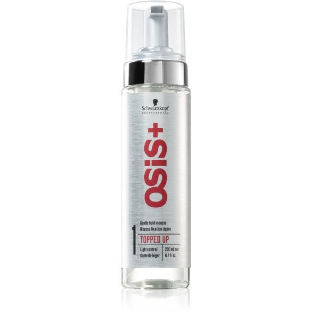 Schwarzkopf Professional Osis+ Topped Up стилизираща пяна за обем и блясък 200 мл.