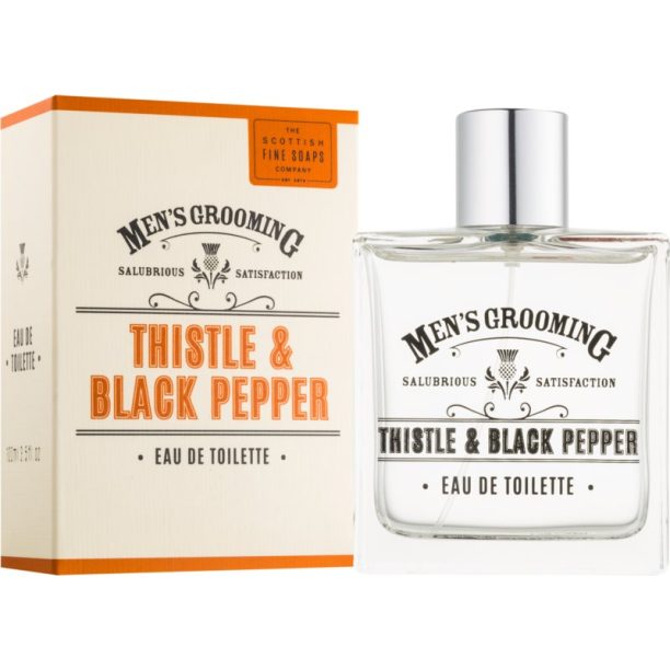 Scottish Fine Soaps Men’s Grooming Thistle & Black Pepper тоалетна вода за мъже 100 мл. на ниска цена