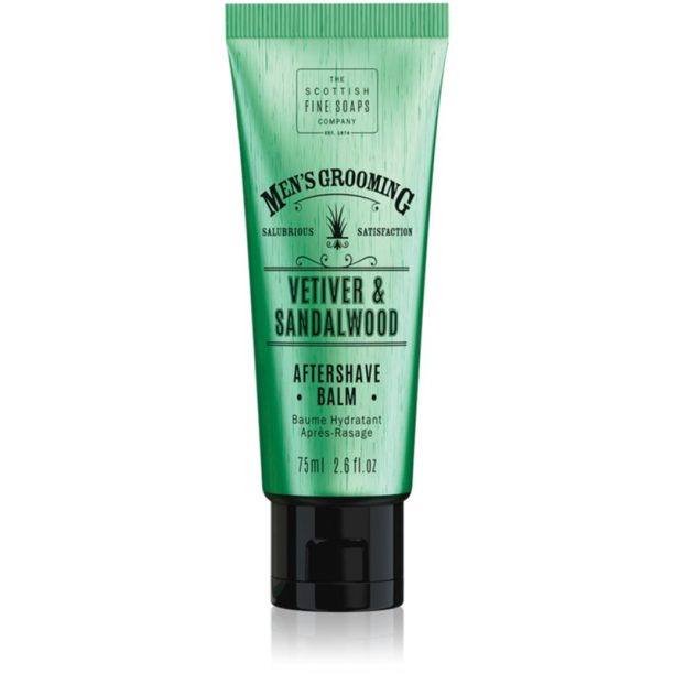 Scottish Fine Soaps Men’s Grooming Vetiver & Sandalwood балсам за след бръснене 75 мл.